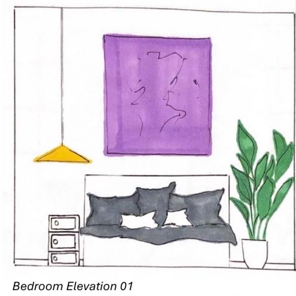 Bedroom elevation
